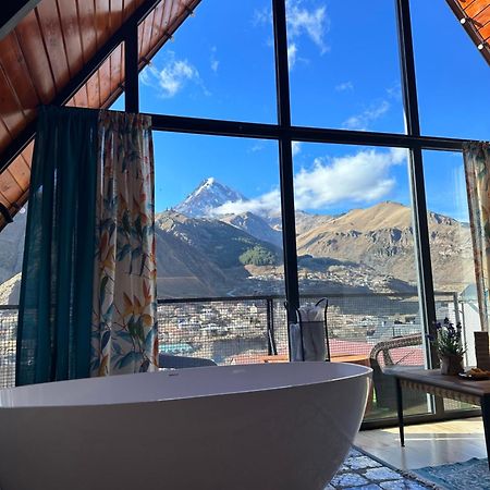 Cottage Veranda Kazbegi Extérieur photo